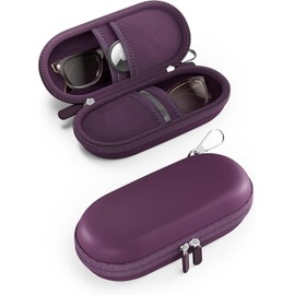 ProCase Estuche para Gafas de Sol, Caja Organizador Portable Duradero Resistente a Electrochocos Sunglasses Case Unisexo Guarda Porta 2 Pares de Gafas Uso Diaro