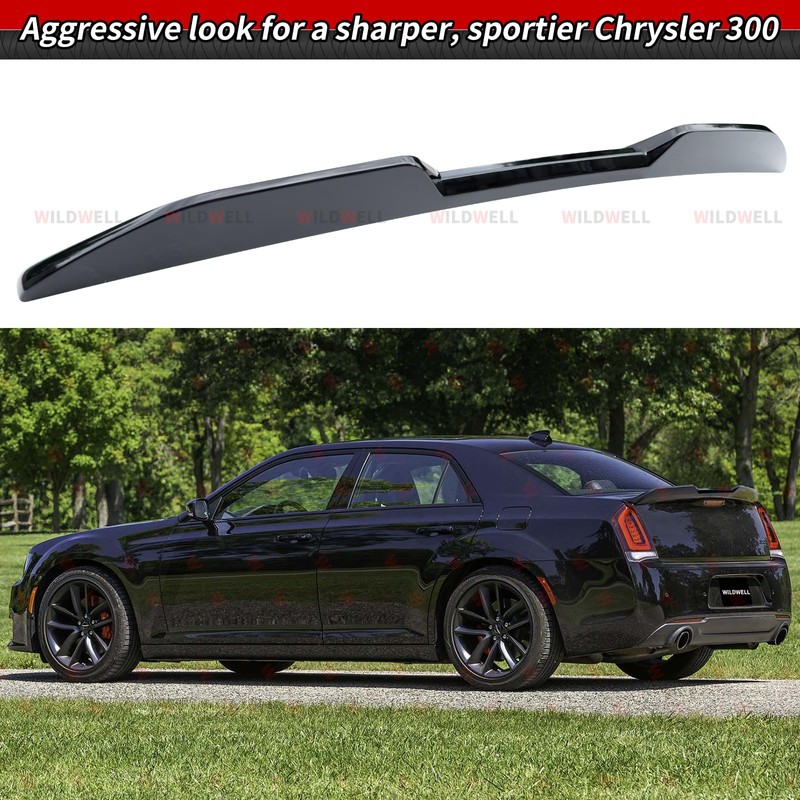 Rear Trunk Spoiler for 2011-2023 Chrysler 300 300C 300S Touring