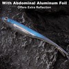 Drfish 5 Pack Soft Fishing Bait, Fork Tail Soft Jerk