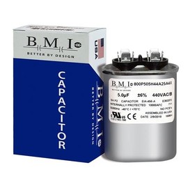 Carrier P291-0504 - 5 uF MFD x 440 VAC Replacement Capacitor Oval, Made in The USA