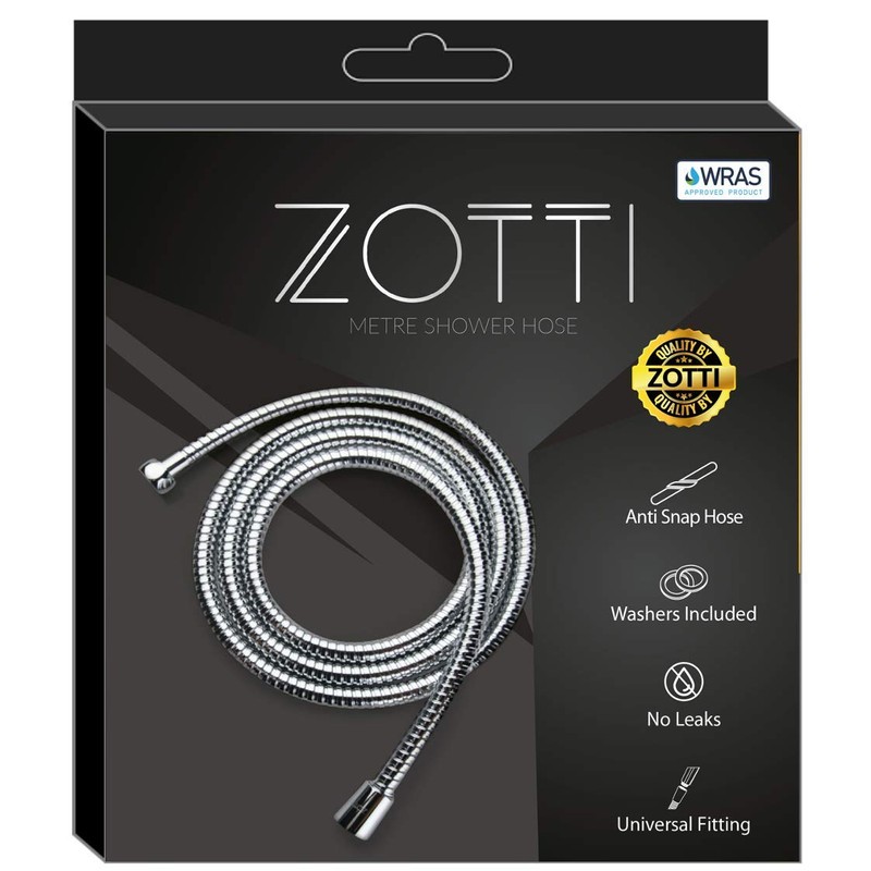 ZOTTI Shower Hose 2m – Stainless Steel Replacement Shower Hose