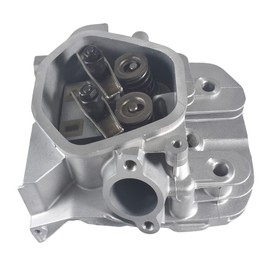 Assembled Cylinder Head Kit fit for Honda GX340 GX390 11HP 13HP Engine, Includes Rockers Valves Springs Gaskets Bolts & Spark Plug