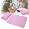 Soft PU Leather Detachable Washable Hand Rest Pillow + Folding