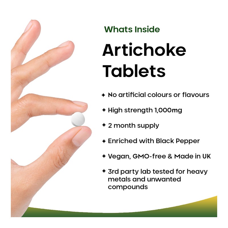 New Leaf Products Artichoke Tablets