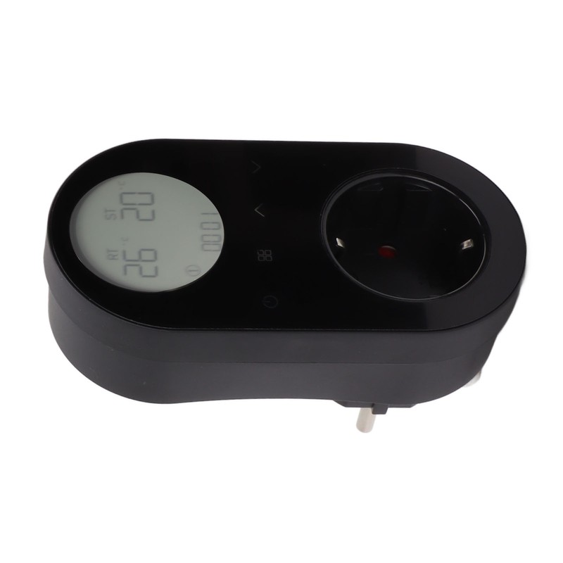 16A Plug Socket Digital Temperature Controller Heating Cooling Mode Smart