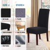 H.VERSAILTEX Stretch Dining Chair Covers Set of 2 Chair Covers