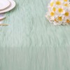 SAJOO 10ft Sage Green Table Runners 120inch Rustic Boho Tulle