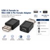 Harrista USB 2.0 Type A Female to Mini 5 Pin