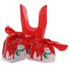 100Pcs Christmas Gift Bag Cute Food Grade Eco Friendly Reusable