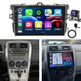 LeeKooLuu For Toyota Corolla 2009-2013 Apple Carplay Android 15 Car Stereo Radio GPS +Cam