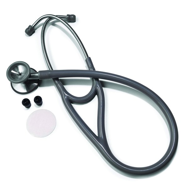 Labtron Cardiology Stethoscope, Grey, 425