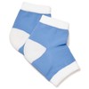 NatraCure - Talón intensivo, 2 Pair - Blue Heel Sleeves