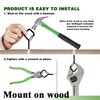 Wopanxye 20pack White Screw-in Hooks Wall Ceiling for Outdoor String