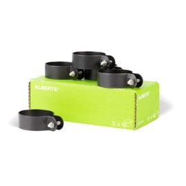 GAH-Alberts 655204 Brace Clamp - Plastic-Coated - Green, 655310