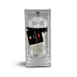 Rudca Food Table Truffle Salt – 100% Natural Sea Salt Crystals with Real Truffle Pieces – No Additives – Grinder Jar – 0.70 oz (20g)