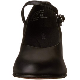 Capezio Women's Jr. Footlight Character Shoe,Black,6 M US