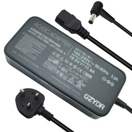230W 19.5V 11.8A AC Adapter Charger Compatible for Asus ROG Zephyrus GM501GS GX501 GX501V GX501VI GX501VS GX502GW GX502GV GX502 GX501VI-XS75 GX501VI-XS74 ADP-230GB B Laptop Charger
