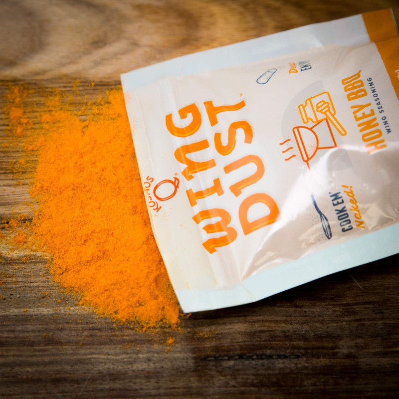 Kosmos Q Honey Barbecue Wing Dust | Chicken Wing Seasoning
