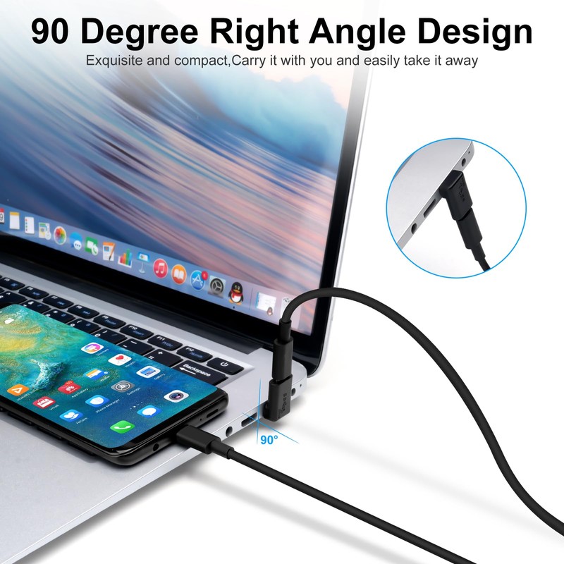 BORLTER CLAMP USB C to USB Adapters (2 Pack) with