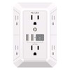 Outlet Extender Surge Protector - NUOZHI 6 Outlet Splitter with