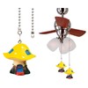 OMYZERO 12inches Ceiling Fan Pull Chain Kids Fan Ceiling Fan
