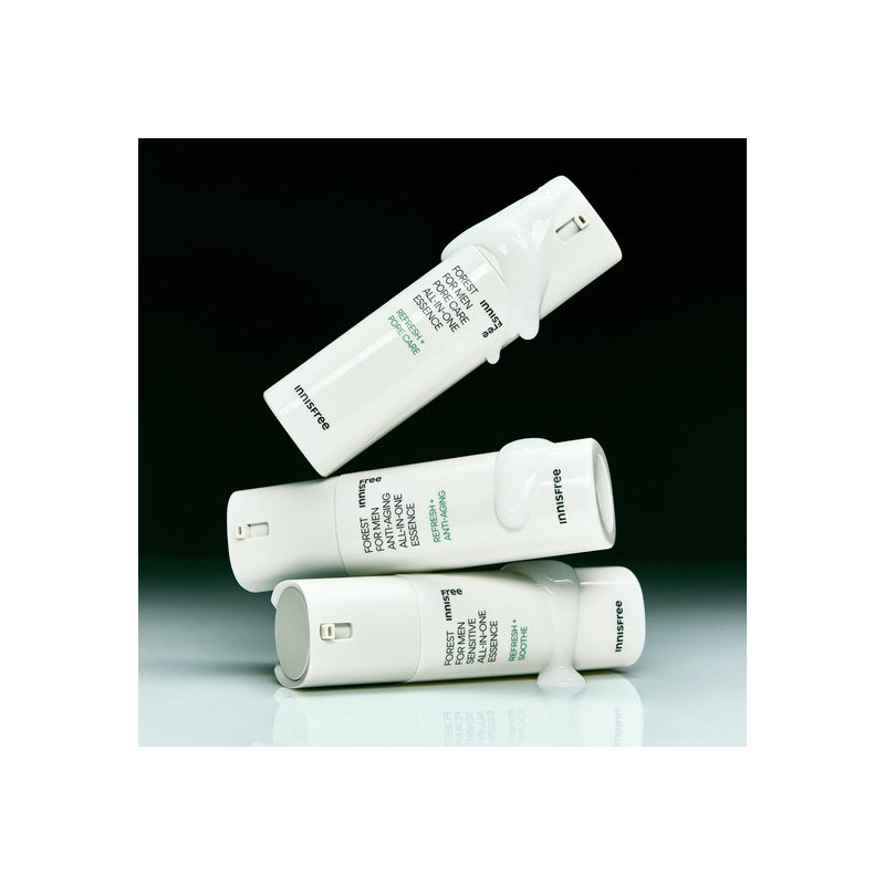 Innisfree Forest Sensitive All-in-One Essence 100ml Special Set (+Essence 25ml+Foam