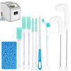 10pcs Ice Machine Cleaner Brush Sets,Ice Machine Cleaner,Ice Maker Cleaner