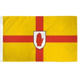 Ulster 3x5ft Flag of Ulster Ulsterite Flag 3x5 Northern Ireland House Flag 100D