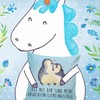 Mr. & Mrs. Panda Hugging Penguin Cushion - Gift, Wedding
