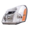 Brock Replacement Driver CAPA-Certified Halogen Headlight Compatible with 2005-2009 Equinox