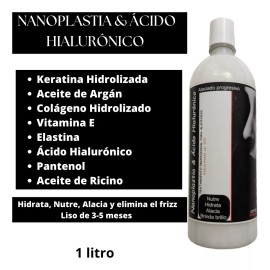 Anne Hair Repair Nanoplastia Capilar Ácido Hialurónico + Kit De Aplicación