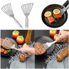 2Pcs Fish Spatula Stainless Steel Combo,Upgrade Metal Spatula, Premium Kitchen