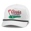AMERICAN NEEDLE Coors Light Beer Golf Club Roscoe Adjustable Snapback