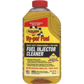Rislone 4732 Fuel Injector Cleaner with Upper Cylinder Lubricant, 32 oz