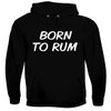 Born to Rum. - Men's Soft & Comfortable Pullover Hoodie