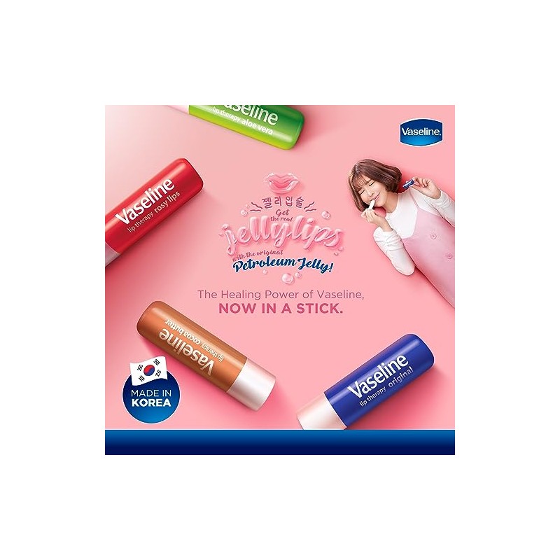 Vaseline Terapia de labios Aloe Care Twin Pack
