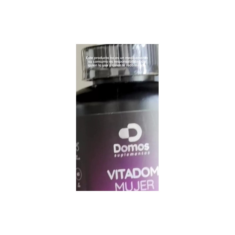 Domos Multivitaminico Mujer Vitadom 120 Cápsulas