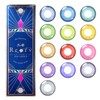 エティア レオーヴワンデー 全13色【10枚入】立体感×透明感 高発色カラコン ネフライト 0.00度なし