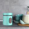 6 Pack Kitchen Canisters Set 20 oz Airtight Stainless Steel