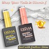EXSIVIA Vitamin E Infused Base and Top Coat Nail Gel