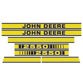 All States 2550 Hood Decal fits John Deere 2550 JD2550