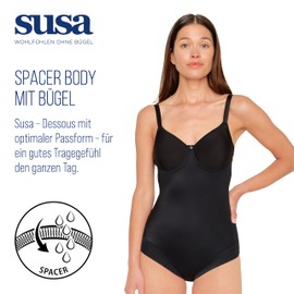 Susa Catania Women's Spacer Underwire Body - Moulded 95C