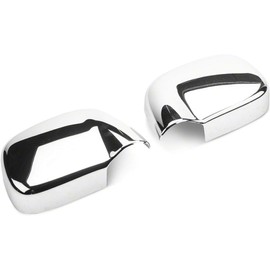 A-PADS Chrome Mirror Covers for Dodge RAM 1500 2002-2008 & RAM 2500HD 3500HD 2003-2009 - Full Mirrors Pair