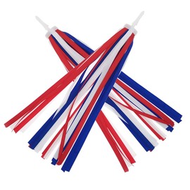 Deolven Children's Bicycle Tassel Ribbon, Pack of 2 Bicycle Handlebar Streamers Coloured Bicycle Handlebar Banner Children's Bicycle Ribbon for Girls Boys Bicycle Accessories 27 cm