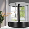 Aigostar Bedside Lamp with 2 USB Charging Ports, E27 Table
