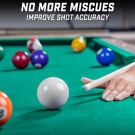 GoSports GoSports Premium Pool Cue Chalk Cube 12 Pack - Green Billiards Pool Stick Chalk