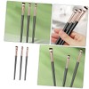 Minkissy 6pcs Eyeliner Brush Set for Women Makeup Brush Kit