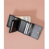 SecretDoor Trifold Wallet, Mini Wallet, Small, Card, Box Coin, Bill