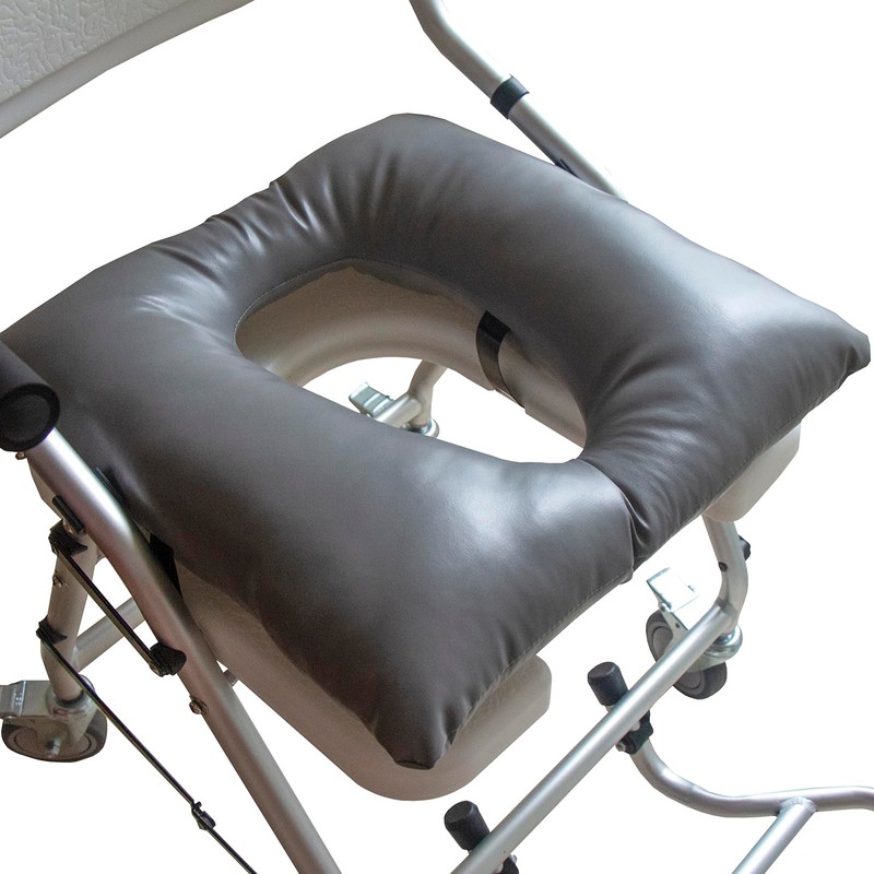 Soft Commode seat Cushion Replacement Toilet seat for Bedside Padded