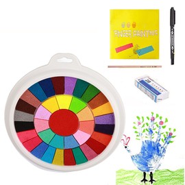 Funny Finger Painting Kit Washable Finger Paint for Kids Finger Drawing Toys DIY Crafts Painting Kit